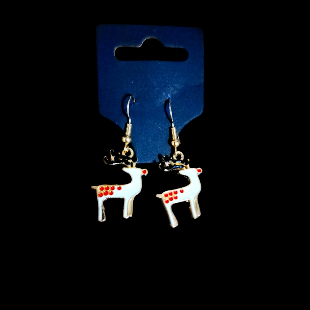 2 Piece Christmas Earrings